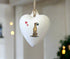 Great Dane Ceramic Heart Bauble